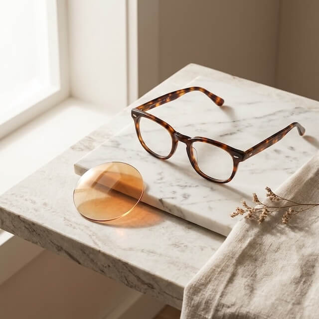 Premium eyewear platform interface